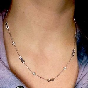 Natori infinity necklace cz